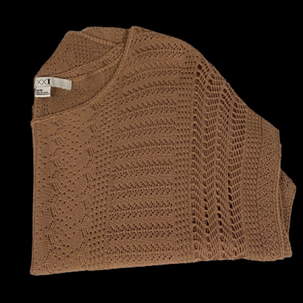 xxi no sleeve oversized knit top size medium - Picture 8 of 16